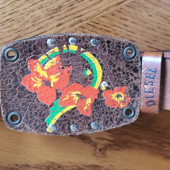 Diesel leather belt - Picture 3 of 8